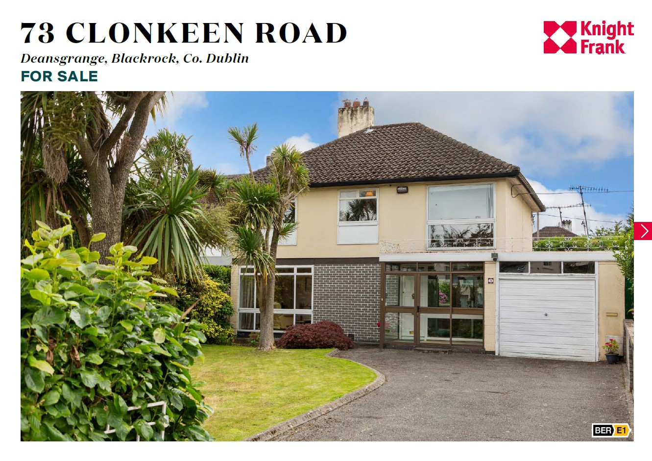 73 Clonkeen Road, Deansgrange, Blackrock, Co. Dublin