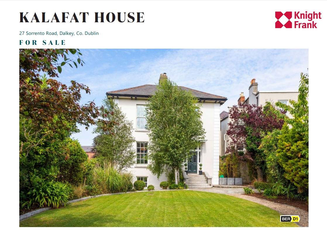 Kalafat House, 27 Sorrento Road, Dalkey, Co. Dublin